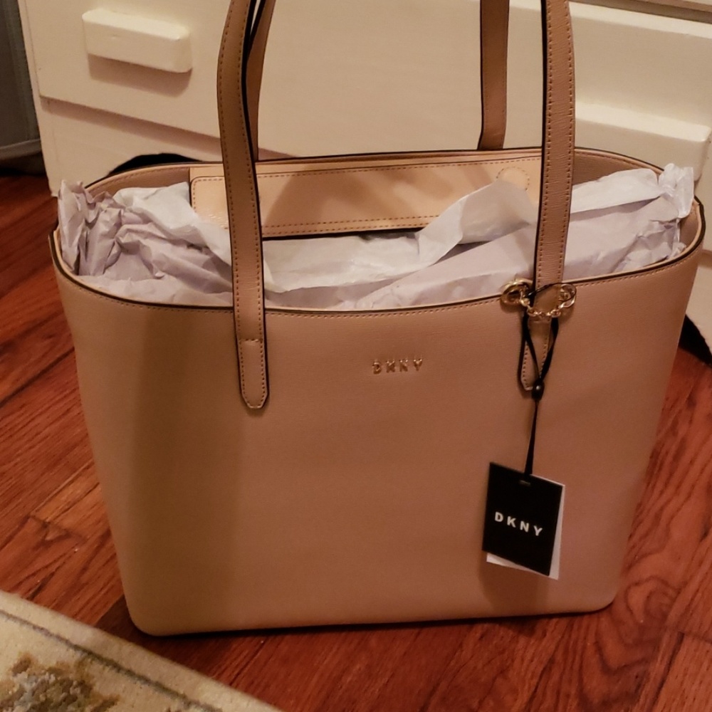 DKNY Leather tote